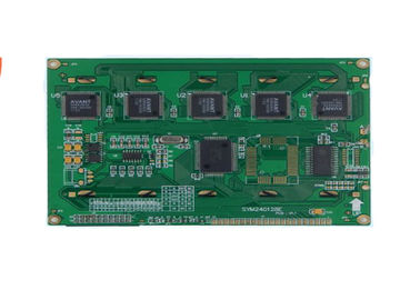 5.3 اینچ ماژول ال سی دی گرافیکی 240 X 128 حلال STN کنترل کننده منفی T6963c