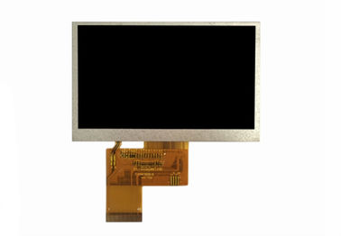 نمایشگر TFT LCD سفارشی 4.3 اینچ، صفحه نمایش 480 * 272 نقطه TFT با 24 بیتی