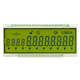 8 رقمی LCD صفحه نمایش، TN مثبت ال سی دی هفت بخش 4 رقمی LCD با نور پس زمینه