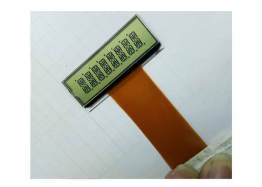 7 نمایشگر TN صفحه نمایش LCD / ماژول ال سی دی بازتابنده برای متر الکترونیکی آب