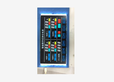 نمایشگر LCD VA LCD ماژول 7 بخش LCD اندازه سفارشی صفحه نمایش LCD برای سیستم تصفیه دیجیتال هوشمند
