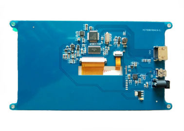 صفحه نمایش لمسی خازنی 7 اینچی TFT ال سی دی DisplHigh روشنایی HDMI ال سی دی + هیئت مدیره درایو PCB برای Raspberry Pi 3ay