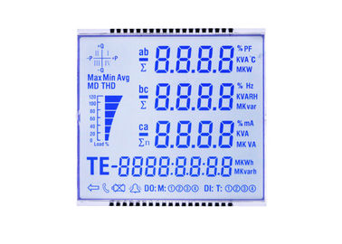 نمایش LCD با کنتراست بالا STN 7 بخش گسترده ای برای محصولات الکترونیکی