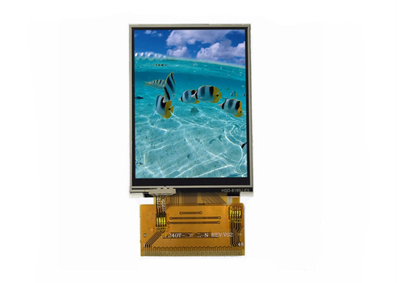 نمایشگر 2.4 اینچی کریستال مایع TFT LCD با روشنایی 180Cd/M2