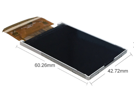 نمایشگر 2.4 اینچی کریستال مایع TFT LCD با روشنایی 180Cd/M2