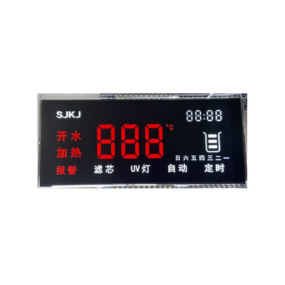 صفحه نمایش LCD Dot Matrix سفارشی، ماژول نمایش الفبای عددی 7 بخش