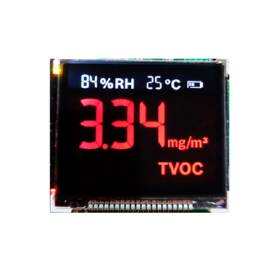 صفحه نمایش صفحه نمایش 7 بخش با کنتراست بالا VA LCD تک رنگ سفارشی