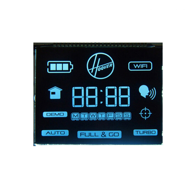 صفحه نمایش تک رنگ سفارشی VA LCD بخش دیجیتال برای مانیتور خودرو