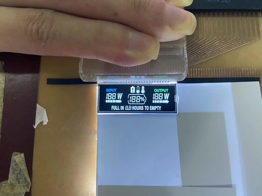 صفحه نمایش LCD VA منفی سفارشی 12 O ClockLcd Display Transmissive Digit Graphic Lcd Glass Va Panel برای تامین برق