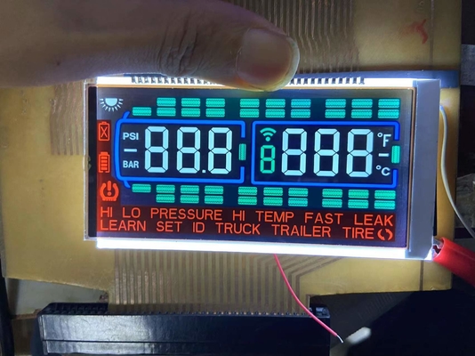 نمایه منفی FSTN Screen Custom Transmissive Display TN Lcd Module برای اندازه گیری فشار تایر