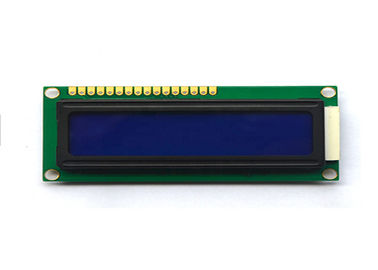 صفحه نمایش LCD منفی منفی 2 X 16 قطعنامه 1602 STN تک رنگ با 16 پین