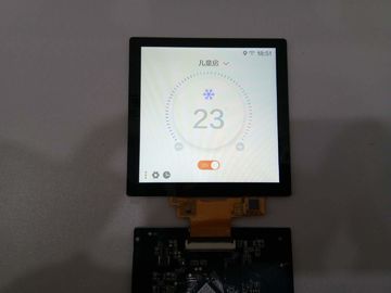 صفحه نمایش لمسی خازنی TFT LCD مربع با 720 * 720 نقطه Rgb رابط