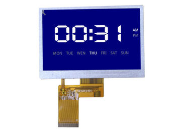 صفحه نمایش لمسی 4.3 اینچی 480 * 272 TFT LCD مقاومتی 24 بیتی برای صنعتی