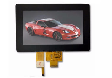 پانل LCD 7 اینچ LCD 1024 * 600 IPS TFT LCD صفحه نمایش لمسی خازنی با رابط LVds
