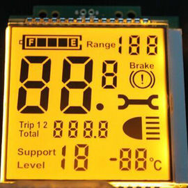 نمایشگر صفحه نمایش 2.8V-5.5V TN صفحه نمایش / صفحه نمایش درجه حرارت LCD نمایش الکترونیکی