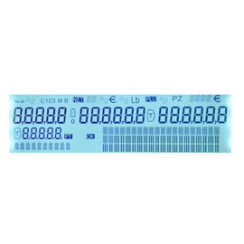 نمایشگر صفحه نمایش 2.8V-5.5V TN صفحه نمایش / صفحه نمایش درجه حرارت LCD نمایش الکترونیکی