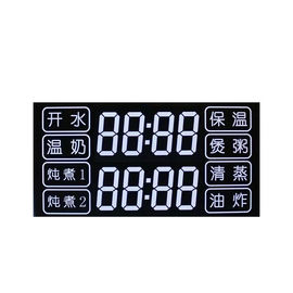 اندازه سفارشی 7 صفحه نمایش مربع صفحه HTN صفحه نمایش LCD 12 پین روش رانندگی استاتیک