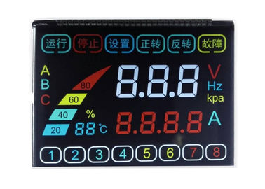 صفحه نمایش 3.0V نمایشگر LCD HTN نمایش TN VA STN ماژول LCD برای سرعت سنج