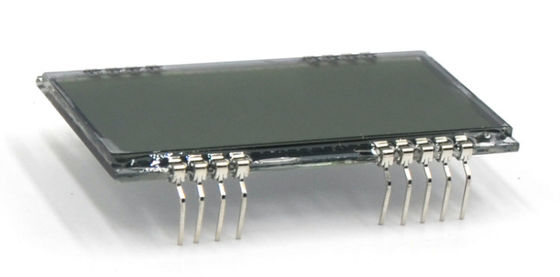 پین فلزی بازتابنده TN LCD صفحه نمایش 7 بخش ماژول اندازه سفارشی شده