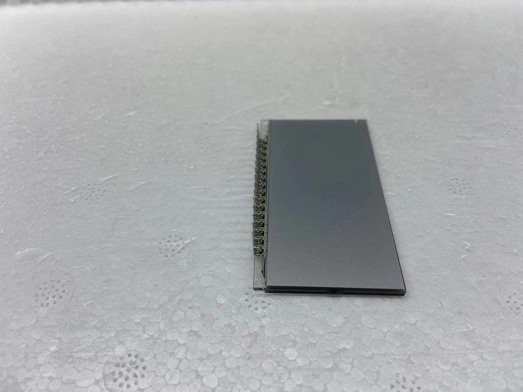 Tn 7 بخش صفحه نمایش LCD 12 O ساعت مثبت مونوکروم ماژول Lcd Transmissive شفاف برای ساعت