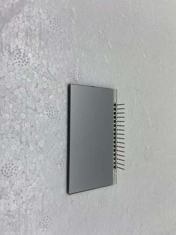 Tn 7 بخش صفحه نمایش LCD 12 O ساعت مثبت مونوکروم ماژول Lcd Transmissive شفاف برای ساعت