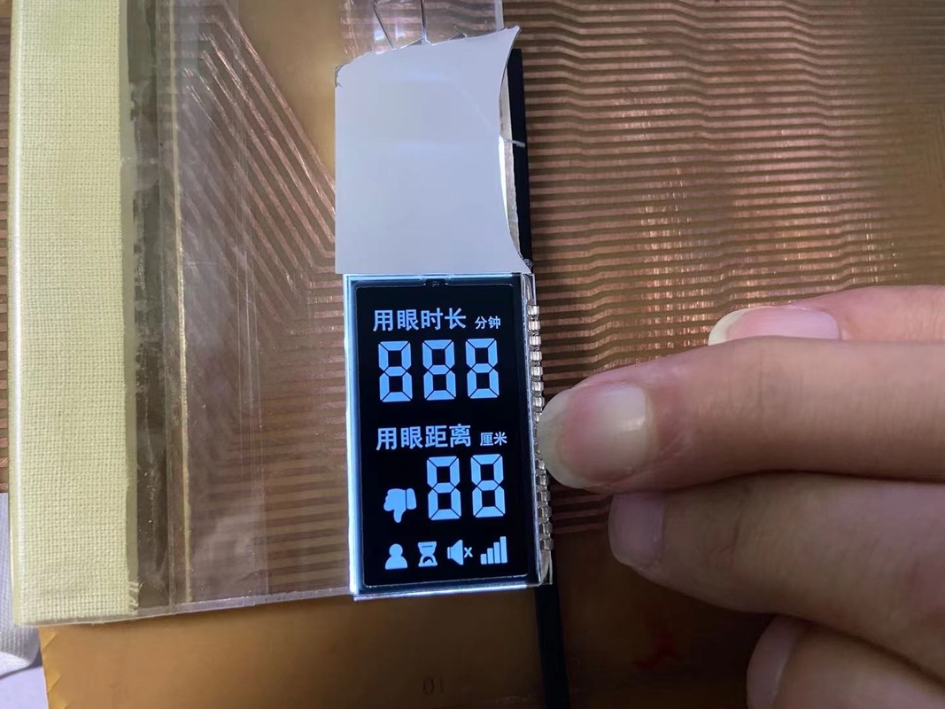 صفحه شیشه ای LCD گرافیکی برای لامپ میز