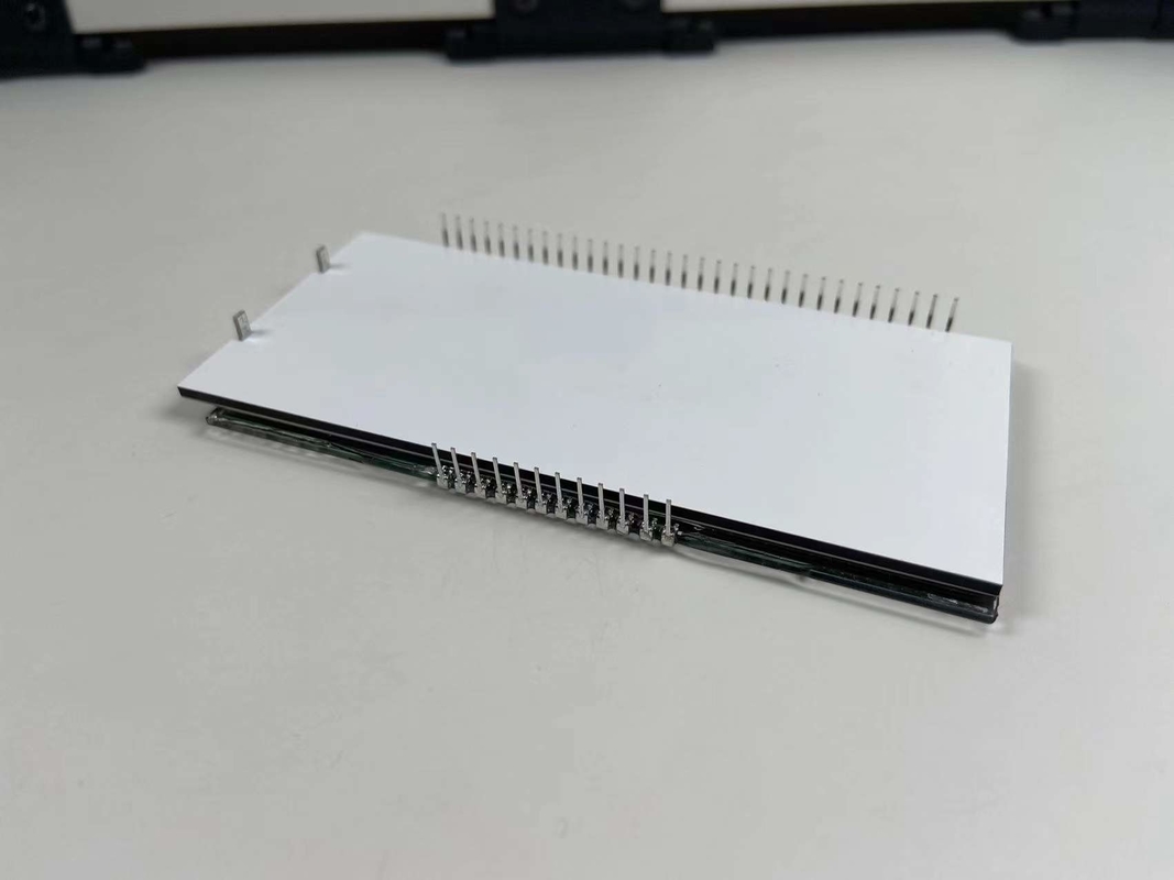صفحه نمایش LCD منفی VA 6 O Clock LCD Transmissive Digit Graphic LCD Glass Va برای خانه های هوشمند