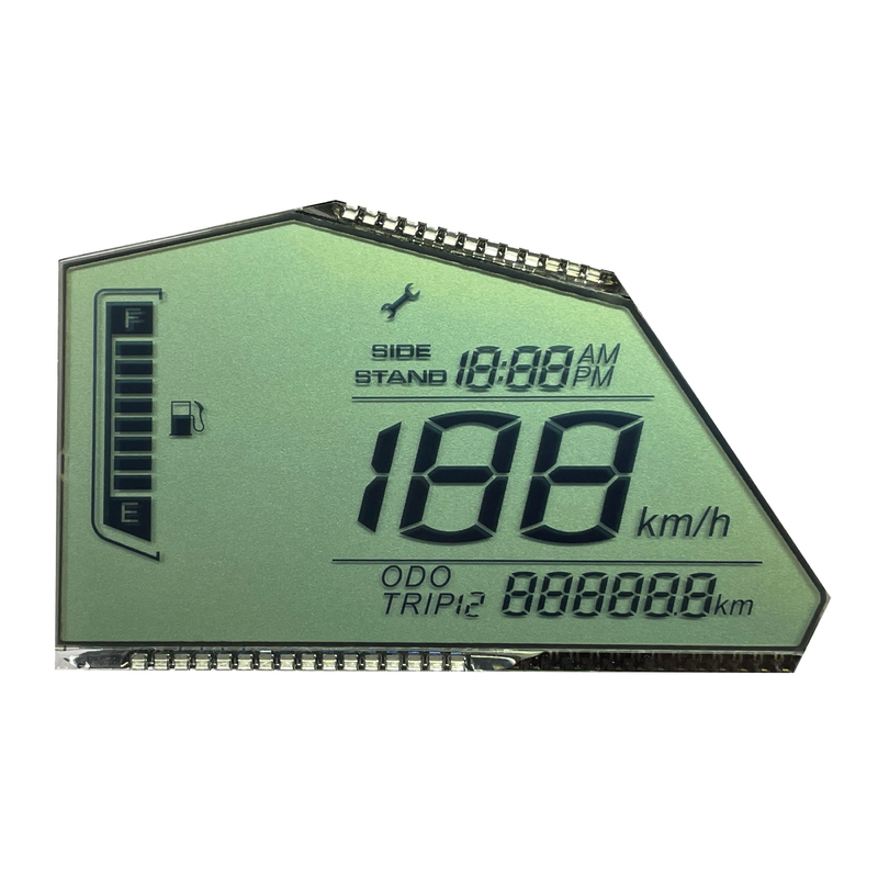 5.0 V صفحه نمایش LCD HTN پروسیتیو قطعه کد صفحه نمایش دستگاه سرعت قابل تنظیم