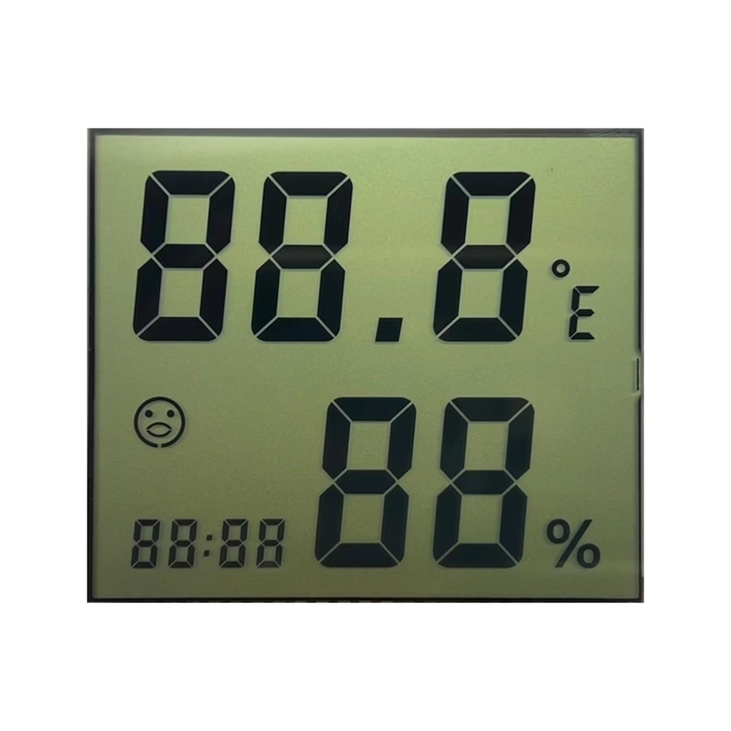 3.0 V Transmissive TN LCD Display Segment Code صفحه نمایش LCD برای هیدروترموگراف