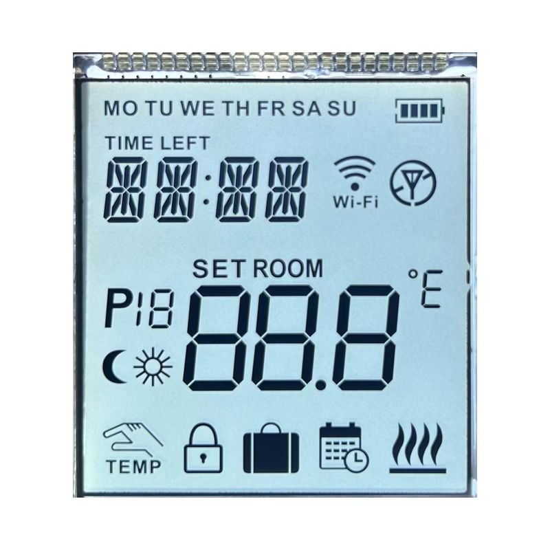 4.2 V مثبت HTN 12 O' CLOCK نمایشگر کد بخش کنترل دمای ترانسفلیکتیو