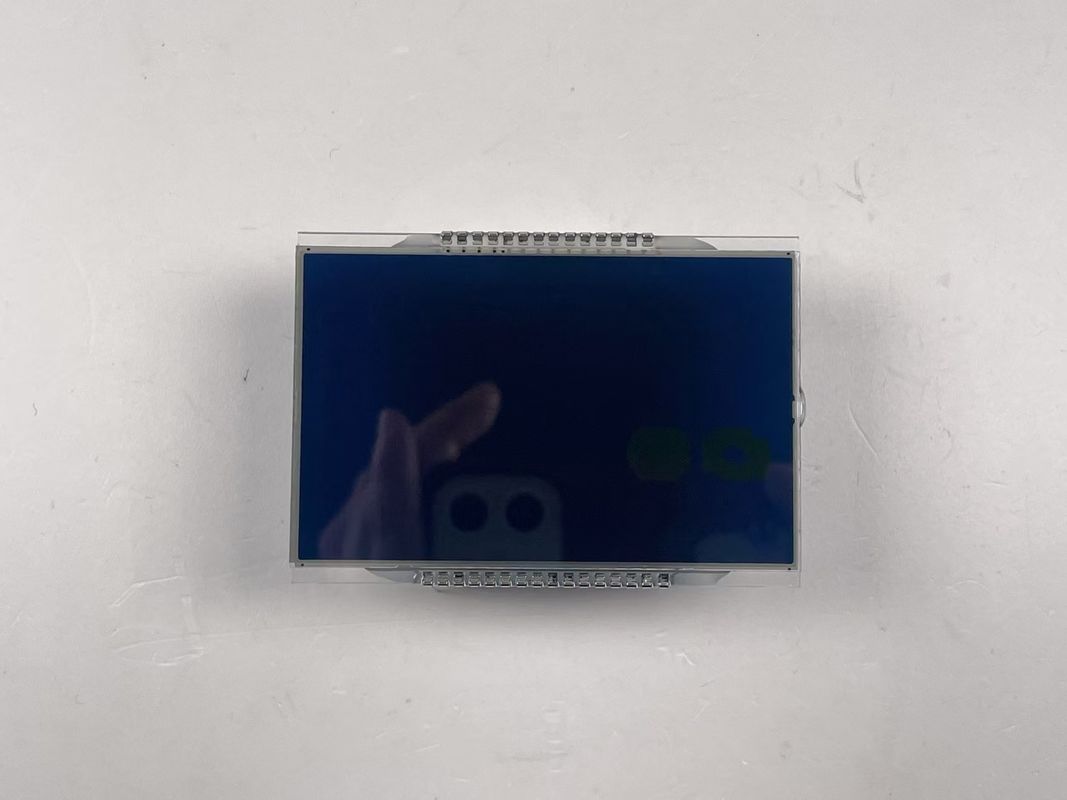 فابریکه کیفیت خوب سفارشی ماتریس HTN صفحه نمایش LCD تک رنگ 7 بخش صفحه نمایش گرافیک LCD برای ابزار موتورسیکلت