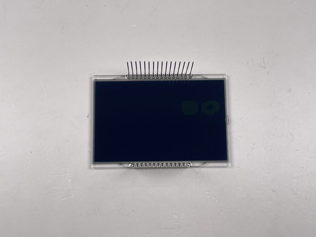 فابریکه کیفیت خوب سفارشی ماتریس HTN صفحه نمایش LCD تک رنگ 7 بخش صفحه نمایش گرافیک LCD برای ابزار موتورسیکلت
