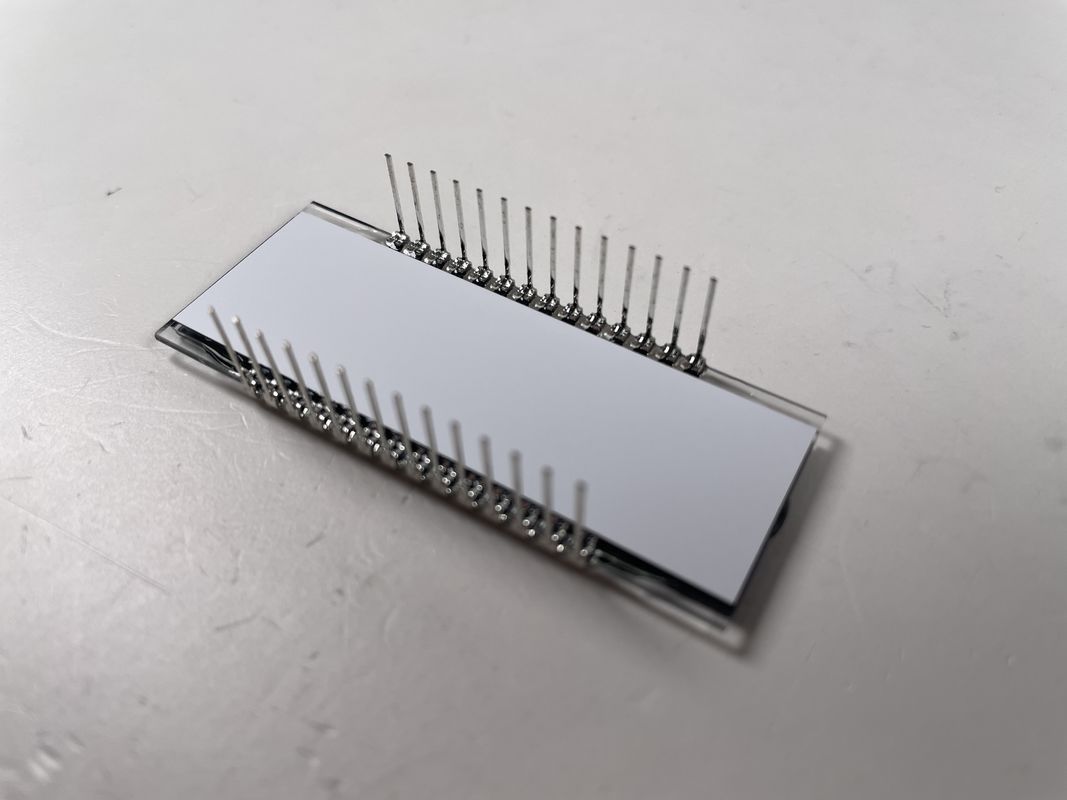 صفحه نمایش LCD 8 رقمی TN مثبت هفت بخش اتصال PIN برای گازهای الکترونیکی