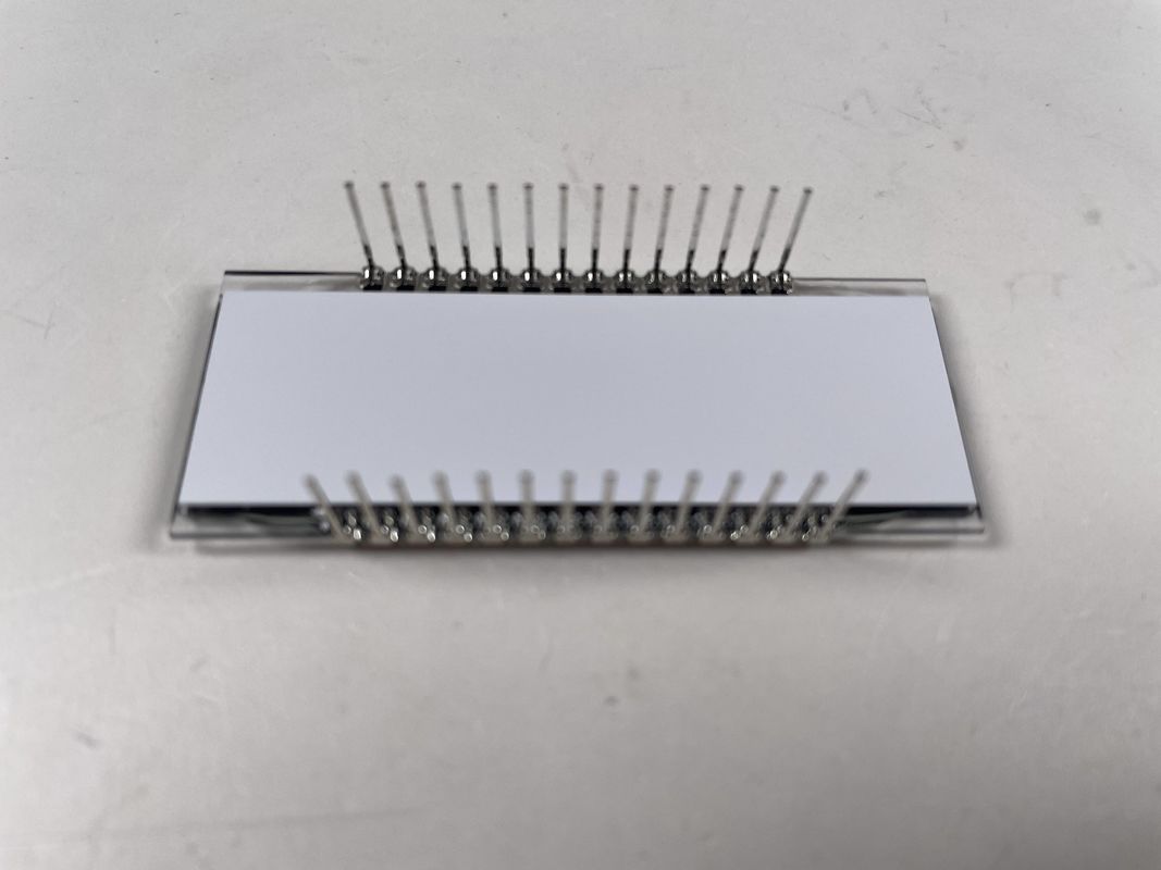 صفحه نمایش LCD 8 رقمی TN مثبت هفت بخش اتصال PIN برای گازهای الکترونیکی