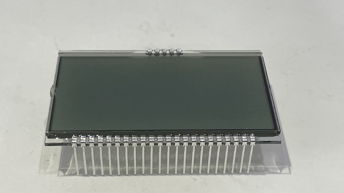 صفحه نمایش LCD HTN سفارشی با کیفیت بالا هشت شکل تک رنگ 7 بخش صفحه نمایش LCD گرافیکی برای ابزار موتورسیکلت