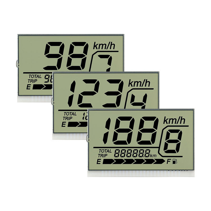 نمایشگر LCD تک رنگ سفارشی TN STN HTN FSTN VA برای تجهیزات صنعتی LCD تک رنگ