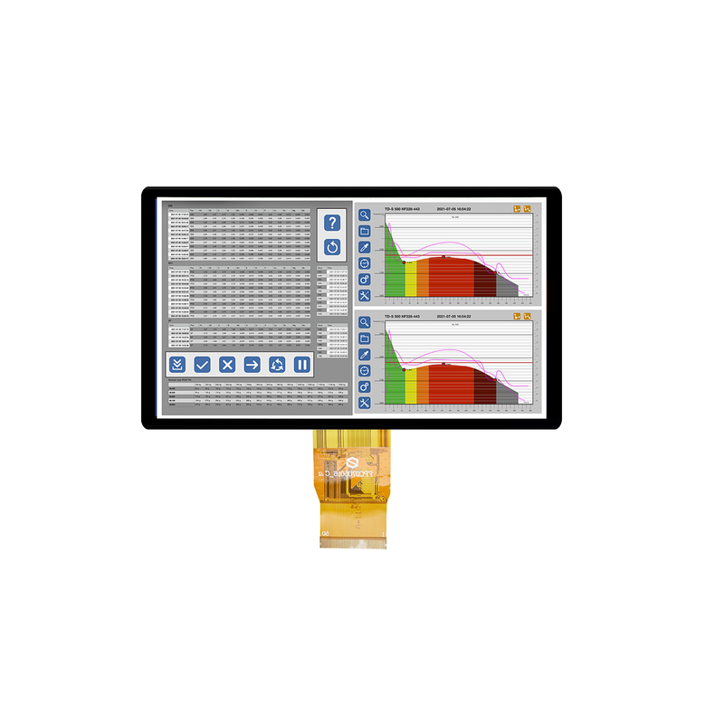 ماژول صفحه نمایش لمسی LCD TFT سفارشی 4.3 اینچی - رزولوشن 800x480 | پشتیبانی از RGB/MIPI/LVDS | تولید کننده OEM/ODM