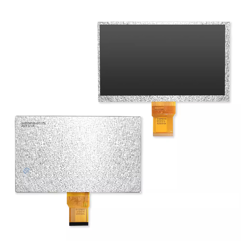 ماژول صفحه نمایش TFT سفارشی با رابط RGB / LVDS رابط 7 اینچ صفحه LCD OEM ODM پشتیبانی 7 اینچ صفحه نمایش