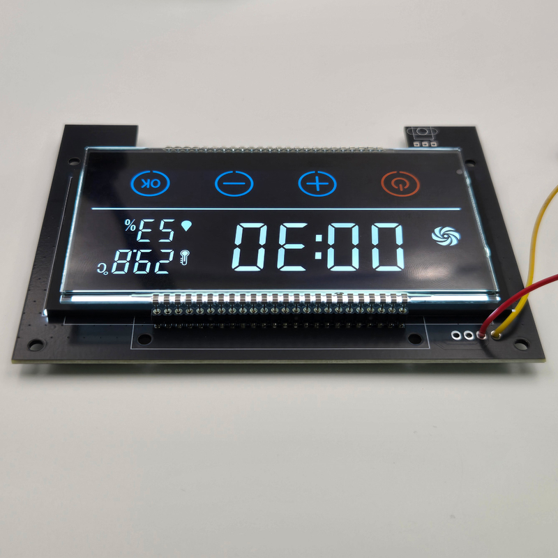 نمایشگرهای LCD تقسیم شده Shenzhen | تولید کننده نمایشگر بخش LCD سفارشی برای الکترونیک صنعتی و مصرفی