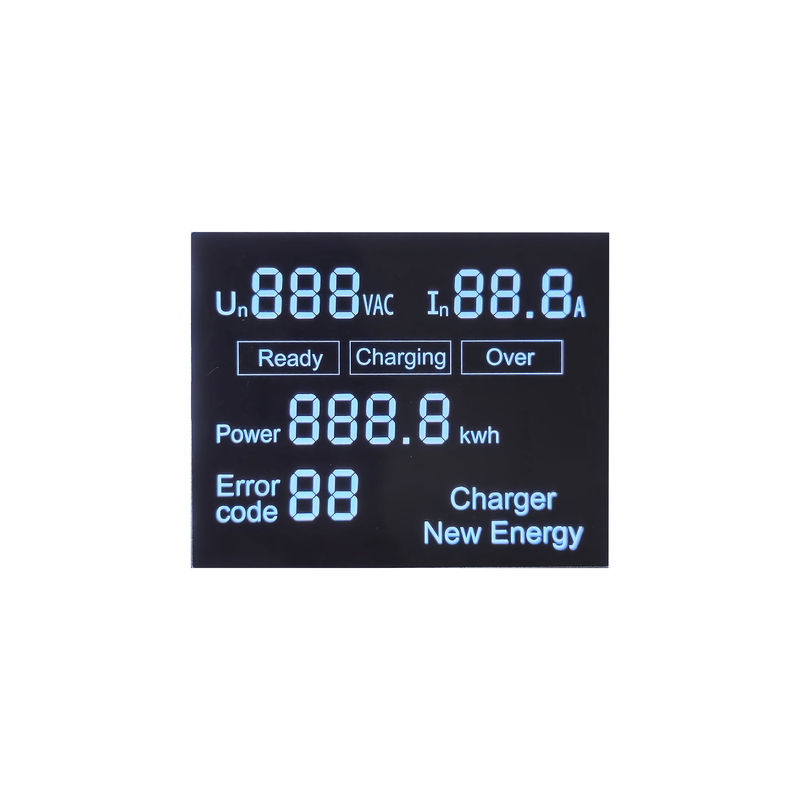 صفحه VA LCD و صفحه نمایش VA LCD صفحه نمایش سیاه و سفید سفارشی برای منبع تغذیه