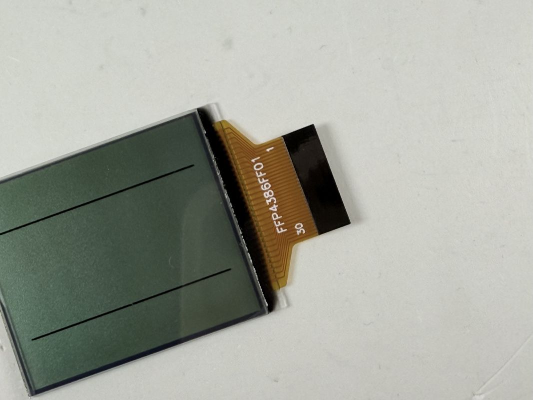 نمایشگر LCD سیاه و سفید FSTN سفارشی | بخش تک رنگ LCD برای کاربردهای صنعتی و الکترونیکی