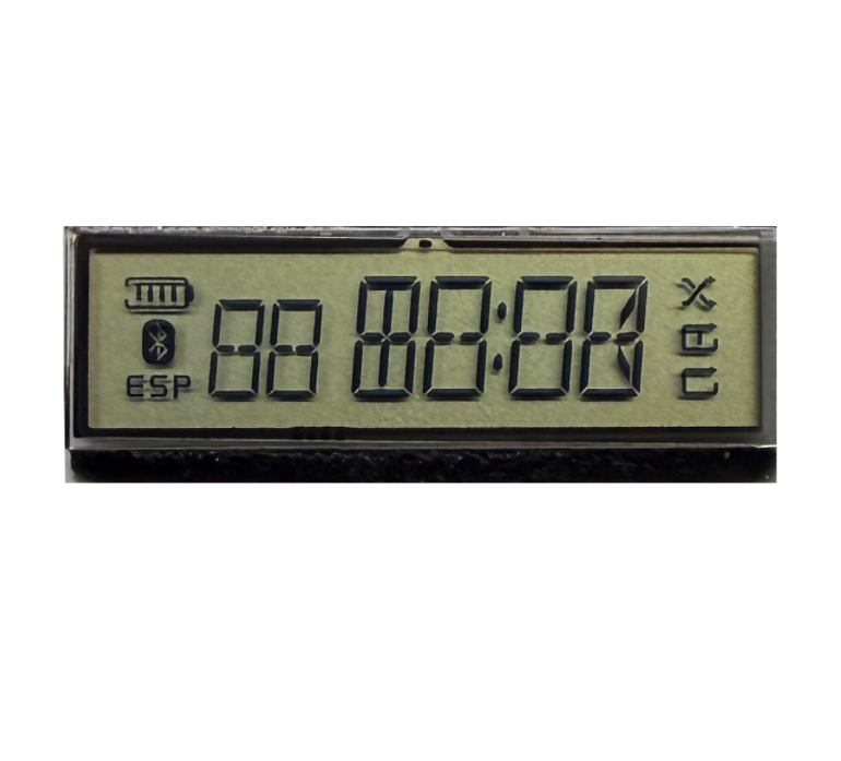 نمایشگاه HTN LCD سفارشی 7 ماژول LCD Segment LCD برای کنترل لوازم خانگی کنترل پنل تک رنگ