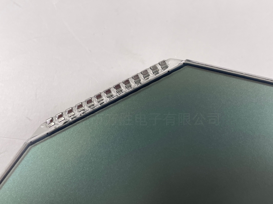 پنل شیشه ای LCD HTN سفارشی | 7 بخش نمایشگر LCD برای الکترونیک صنعتی و مصرفی