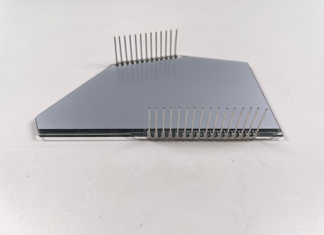 پنل شیشه ای LCD HTN سفارشی | 7 بخش نمایشگر LCD برای الکترونیک صنعتی و مصرفی