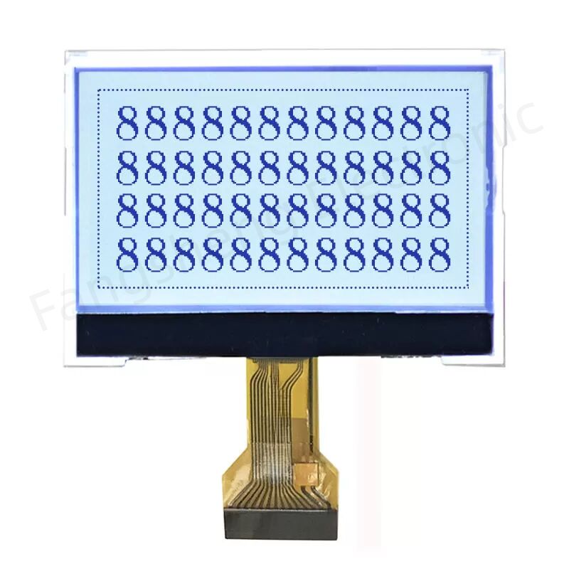 انواع نمایشگرهای LCD COG OEM ODM انواع گرافیکی و کاراکتری ماژول 16x2 COG تراشه روی شیشه (COG) نمایشگرهای LCD