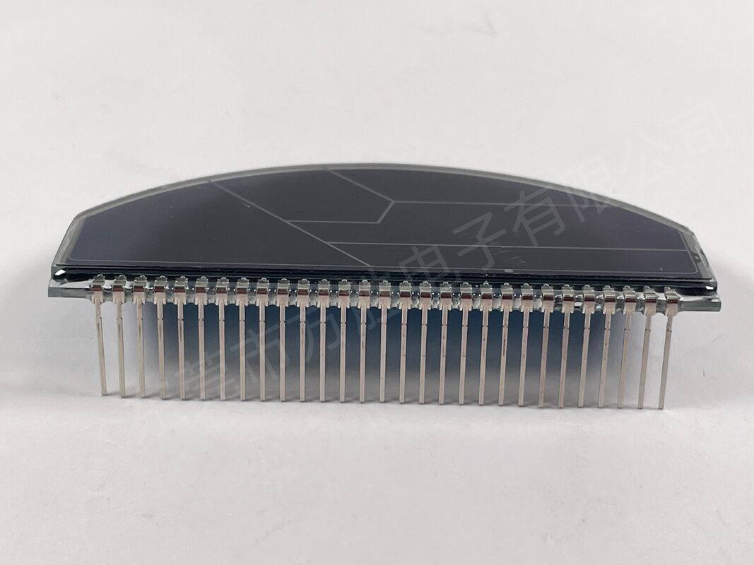 صفحه نمایش ال سی دی موتورسیکلت با فیلم آبی سفارشی، نمایشگرهای ال سی دی تک رنگ، سرعت سنج نیم دایره ای، صفحه نمایش ال سی دی