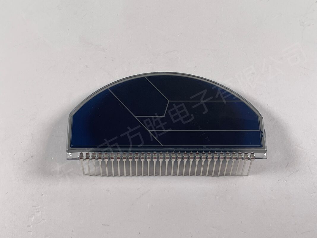 صفحه نمایش ال سی دی موتورسیکلت با فیلم آبی سفارشی، نمایشگرهای ال سی دی تک رنگ، سرعت سنج نیم دایره ای، صفحه نمایش ال سی دی