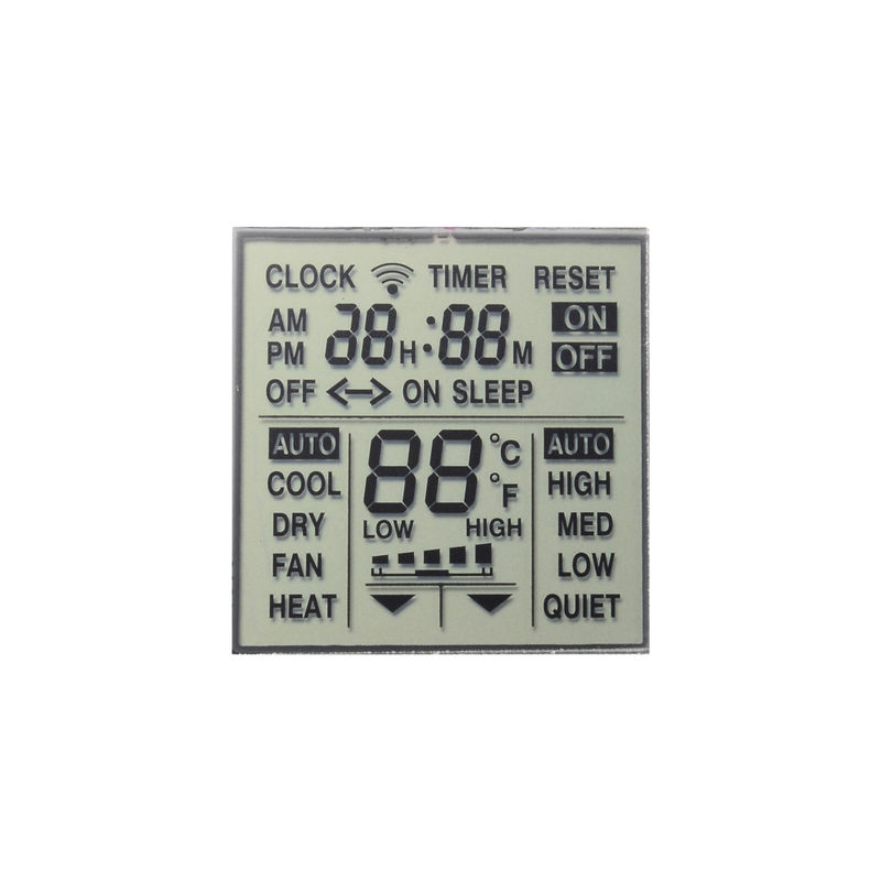 Car Gauges TN ال سی دی بخش نمایشگر ، قطعات خودرو آردوینو ال سی دی صفحه نمایش تعصب 1/3