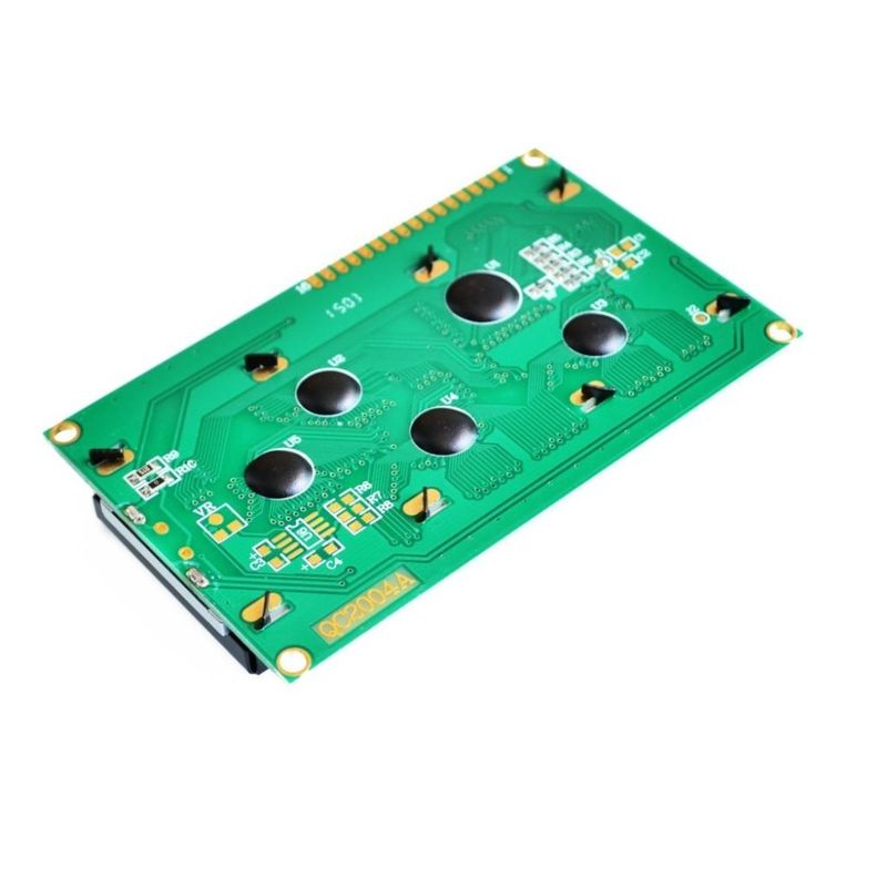 20 X 4 2004A LCM LCD صفحه نمایش زرد - صفحه سبز 98 X 60 X 13.5 میلی متر اندازه کلی