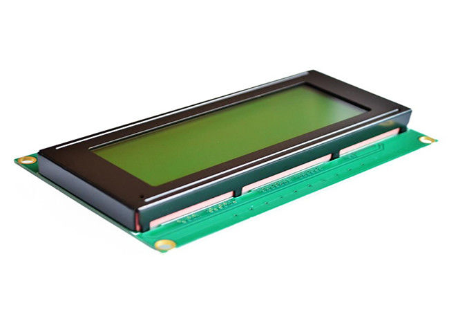 20 X 4 2004A LCM LCD صفحه نمایش زرد - صفحه سبز 98 X 60 X 13.5 میلی متر اندازه کلی